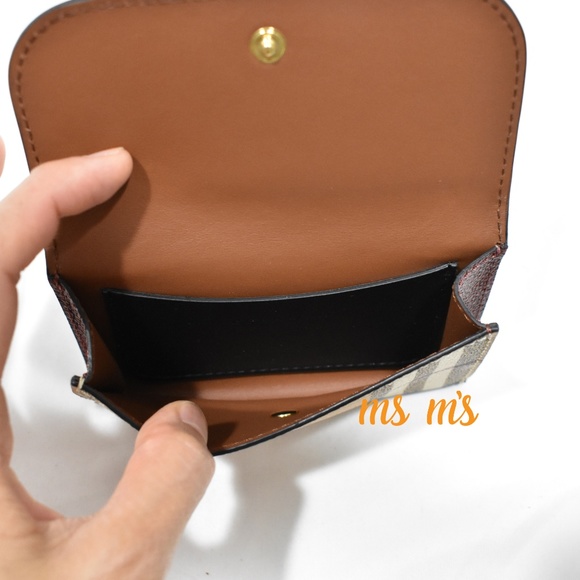 NWT Burberry Soft Grain card case Wallet - Picture 7 of 8